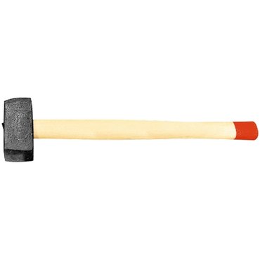инструменты для дерева: Кувалда, 7000 г, кованая головка, деревянная рукоятка (Павлово)