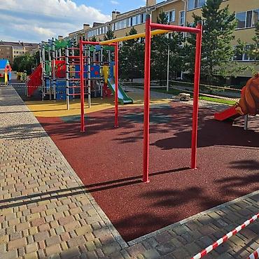 Покрытия из резиновой крошки для детских и спортивных площадок -