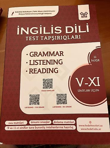 Testlər: Ingilis dili test tapsiriqlari yeni neşr — 1