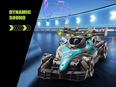 Oyuncaqlar: İşıqlı Tüsdü verən Pult idare etme Saat idare etme F1 oyuncaq maşın — 8