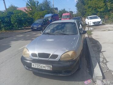 деу лонос: Chevrolet Lanos, седан, серебристый, 4 двери. Основные