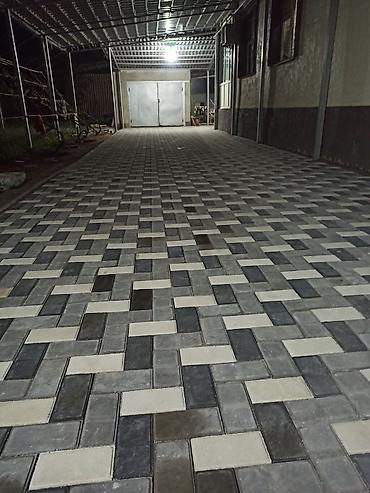 Укладка тротуарной плитки под ключ Профессиональное мощение дворов