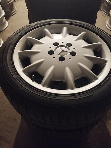 диска мерседес 17: Литые Диски R 17 Mercedes-Benz, Комплект, отверстий - 5, Б/у — 4