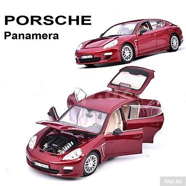 baqaji: Porsche Panamera 1:18 miqyaslı kolleksiya modeli - Rəng: tünd — 3