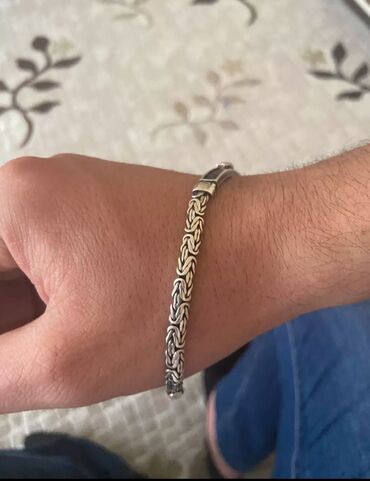 şahmeran qolbaq: Bilərzik, Gümüş, 19 g, Pulsuz çatdırılma