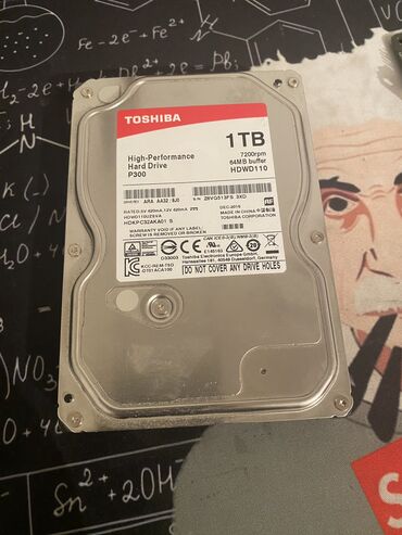 жесткий диск 1 тб цена: Накопитель, Б/у, Toshiba, HDD, 1 ТБ, Для ПК