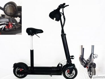 Elektrikli samokatlar: İşlənmiş Elektrik samokat 10", 751 - 1000 Vt, 36 - 45 km/s, Ödənişli çatdırılma