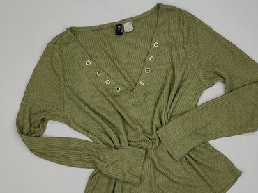obcisła bluzka z dekoltem: Women's blouse, size S (EU 36)