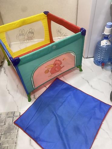 islenmis usaq manejleri: Uşaq üçün oyun çitləri (playpen) - Rəngli, yumşaq parça və möhkəm — 1