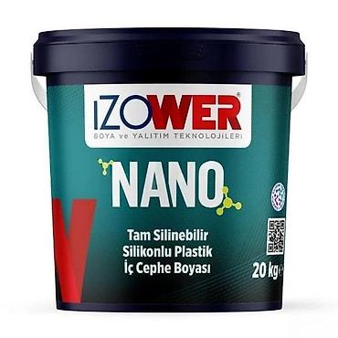 Divar üçün boyalar: "Nano" silikonlu plastik daxili fasad boyası 3.5kgNano silikonlu — 1
