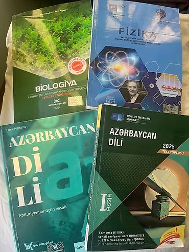 Testlər: Buraxılış və qəbul imtahanlarına hazırlıq üçün kitablar dəsti satılır — 3