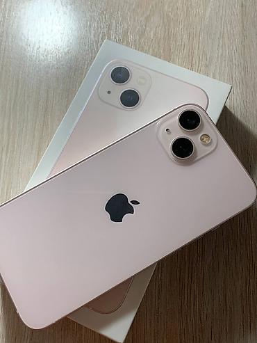 IPhone 13, Б/у, 128 ГБ, Розовый, Коробка, 100 % at lalafo.kg IPhone 13, Б/у, 128 ГБ, Розовый, Коробка, 100 %