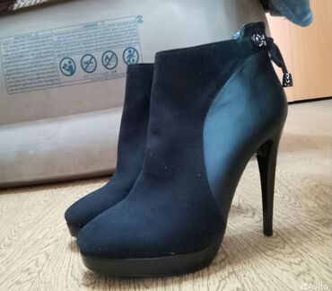 обувь зимние: Ботинки и ботильоны Betsy, 38, цвет - Черный