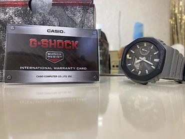 Qol saatları: Casio G-SHOCK qol saatı - Model: G-SHOCK (shock resist – zərbəyə — 12
