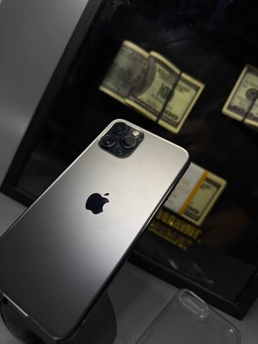 iphone 13 pro 256 цена бишкек: IPhone 11 Pro, Б/у, 64 ГБ, Защитное стекло, Чехол, 70 %
