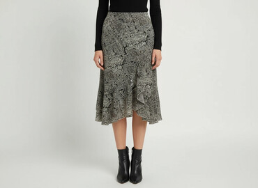 długie jesienne spódnice: Women`s skirt, size S