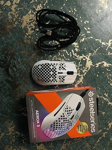 proqram: SteelSeries Aerox 3 – ultra yüngül oyun siçanı - Rəng: ağ - Korpusu — 2