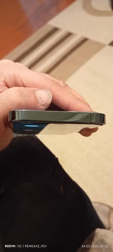 iphone xd: IPhone 12 Pro, 128 GB, Pacific Blue, Barmaq izi, Face ID — 3