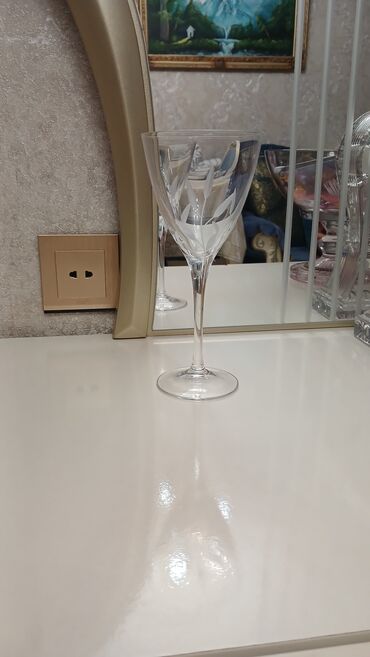Tavalar: Qədəhlər, rəng - Ağ, Şüşə, 1 əd, 200 ml