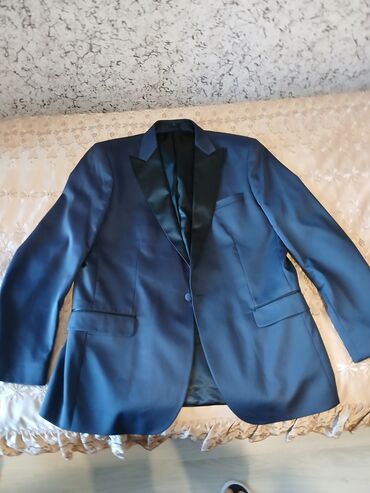 Kostyumlar: Kostyum, Yay, 8XL (EU 56), rəng - Göy