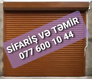 montaj isi: Qaraj qapilari Jaluz qapilar jaluz qapi jaluz qapi ustasi avtomatik — 1
