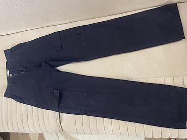 star silim: Şalvar, Stradivarius, XS, rəng - Qara — 3