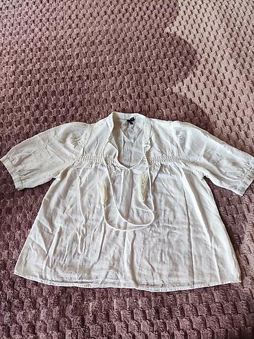 qadın ust geyimi: Qadın geyim dəsti – Vero Moda köynək + H&M şortik. dest-10₼ - — 1