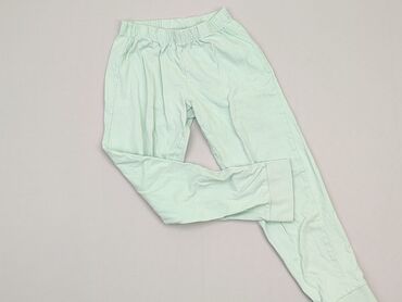 szerokie spodnie dla dziewczynek: Legginsy dziecięce, 9 lat, 128/134, stan - Dobry