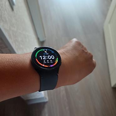 Акылдуу сааттар: Samsung Galaxy Watch4 (оригинал), размер XS. - Цвет: чёрный - — 7
