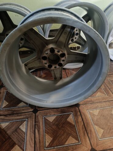 Диски: Литые Диски R 18 Mercedes-Benz, Комплект, отверстий - 5, Б/у — 10
