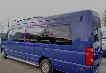 Стекло Заднее левое Volkswagen, 2012 г., Б/у, Оригинал