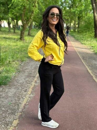 Gornji i donji deo: Nove pamučne komplet trenerke dostupne M do 6XL-sa ranflom ili bez — 24