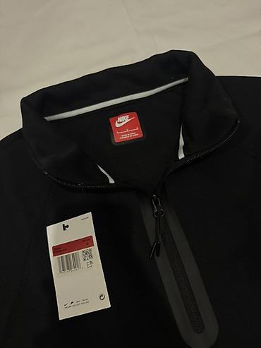 nike tech flecee: Мужская толстовка, L, Nike, Новый, цвет - Черный, Самовывоз — 2