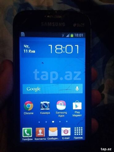 samsung not telefonlar: Samsung GT-S7220, 4 GB, rəng - Qara, Qırıq, Sensor
