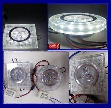 aeg pec: LED rozetna staklena 3x1W+2W 6500K. LED rozetna staklena 3w COB +2W — 4