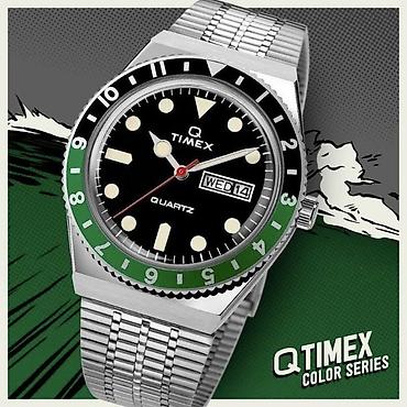 Qol saatları: Yeni, Qol saatı, Timex, rəng - Mavi — 11