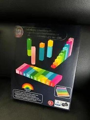 Kocke za decu: Playtive Rainbow Counting Blocks – Montessori edukativna igra - Set — 8