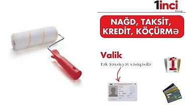 Инструменты: Valik – rəngləmə üçün - Rahat tutacaqlı, klassik boya valiki - Geniş — 1
