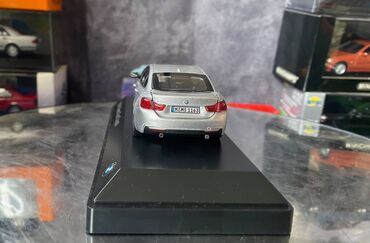 Avtomobil modelləri: Коллекционная модель BMW 4 series F36 Gran Coupe silver 2014 Dealer — 19