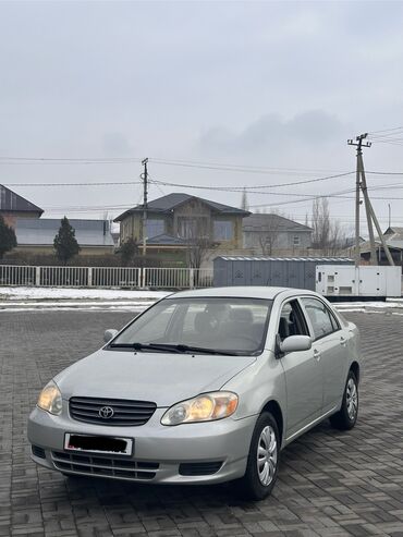 Toyota: Toyota Corolla: 2003 г., 1.8 л, Механика, Бензин, Седан