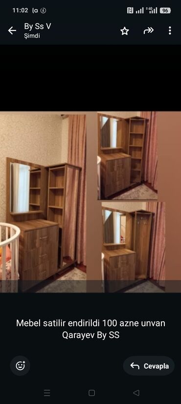 Tavalar: Mebel satilir endirildi 100 azne unvan Qarayev By SS
