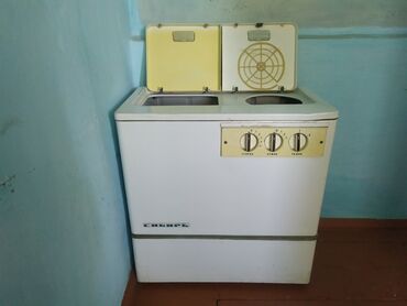 запчасти стиральная машина: Кир жуучу машина Sibir, Колдонулган, Жарым автоматтык, 5 кг чейин