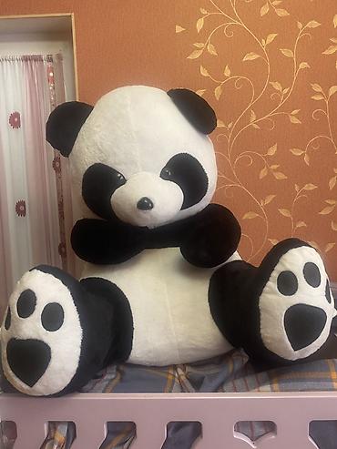oyuncaql: Nəhəng ölçülü panda plyuş oyuncağı - Həqiqi panda rənglərində — 2