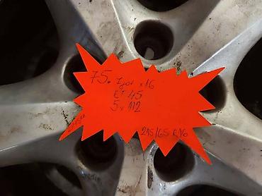 rucice za motor: ALUMINIJUMSKE FELNE 75.VW 16 5 X 112 | 75. 7 jot x 16 ET 45 5x112 — 4