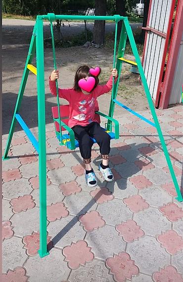 Детские площадки: Песочницы качели лодочки качалки балансир турники — 18