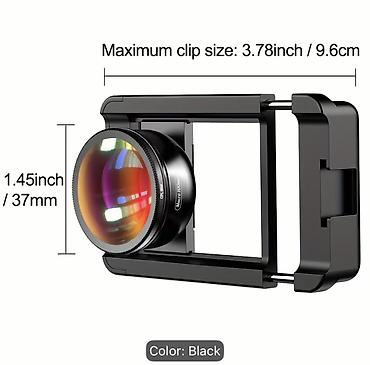 фильтр: Telefon üçün peşəkar obyektiv və klips dəsti – 37 mm universal — 2