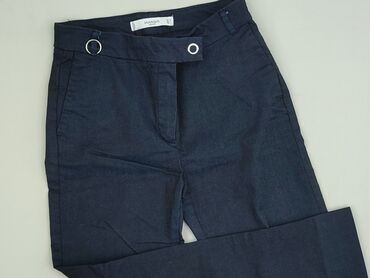 jeansy stradivarius czarne: Material trousers for women, size S