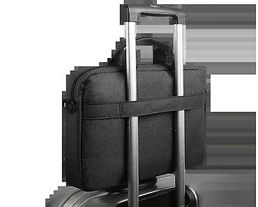 Futrole i torbe za laptopove: Lenovo torba za laptop 15.6" - Dizajn: elegantna, tamnosiva torba sa — 5