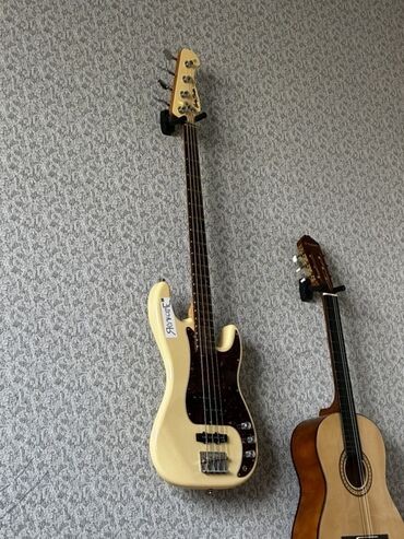 gitara simleri: 4 telli elektrik bas gitara – klassik Precision ve jazz stili -