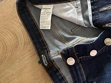 ca sakoi: Muske prskane farmerice nove samo, slim fit, vel 33/ 32 — 2